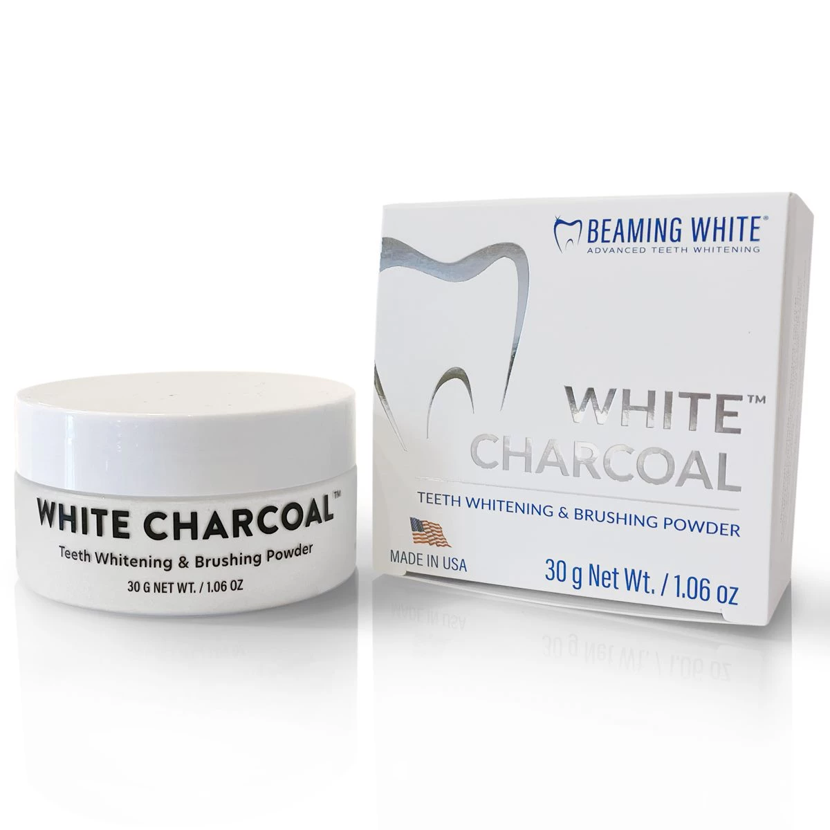 White Charcoal™ Teeth Whitening Powder